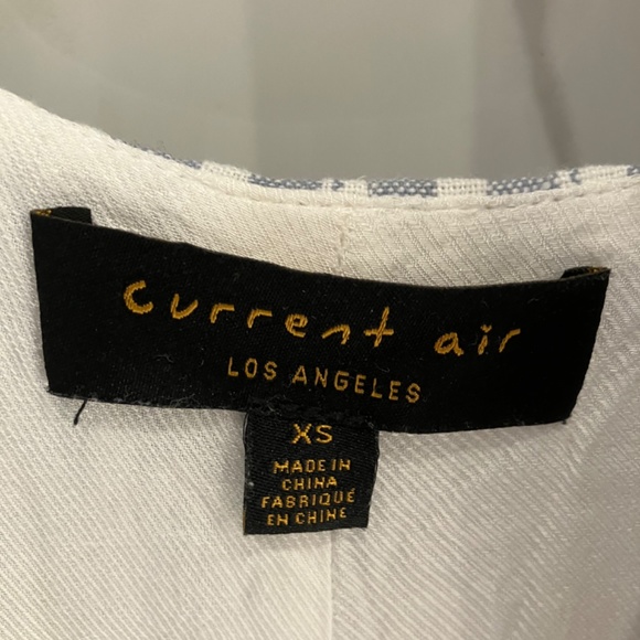 Current Air Blue and White Striped Mini Dress - Picture 6 of 11